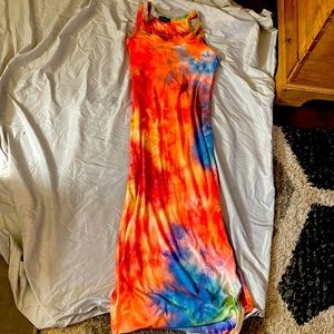Tie dyed dress